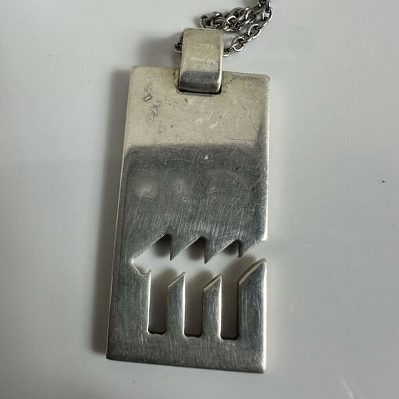 Gucci Virgo Horoscope Pendant 20” Necklace Sterling Silver With Box - Picture 8 of 9